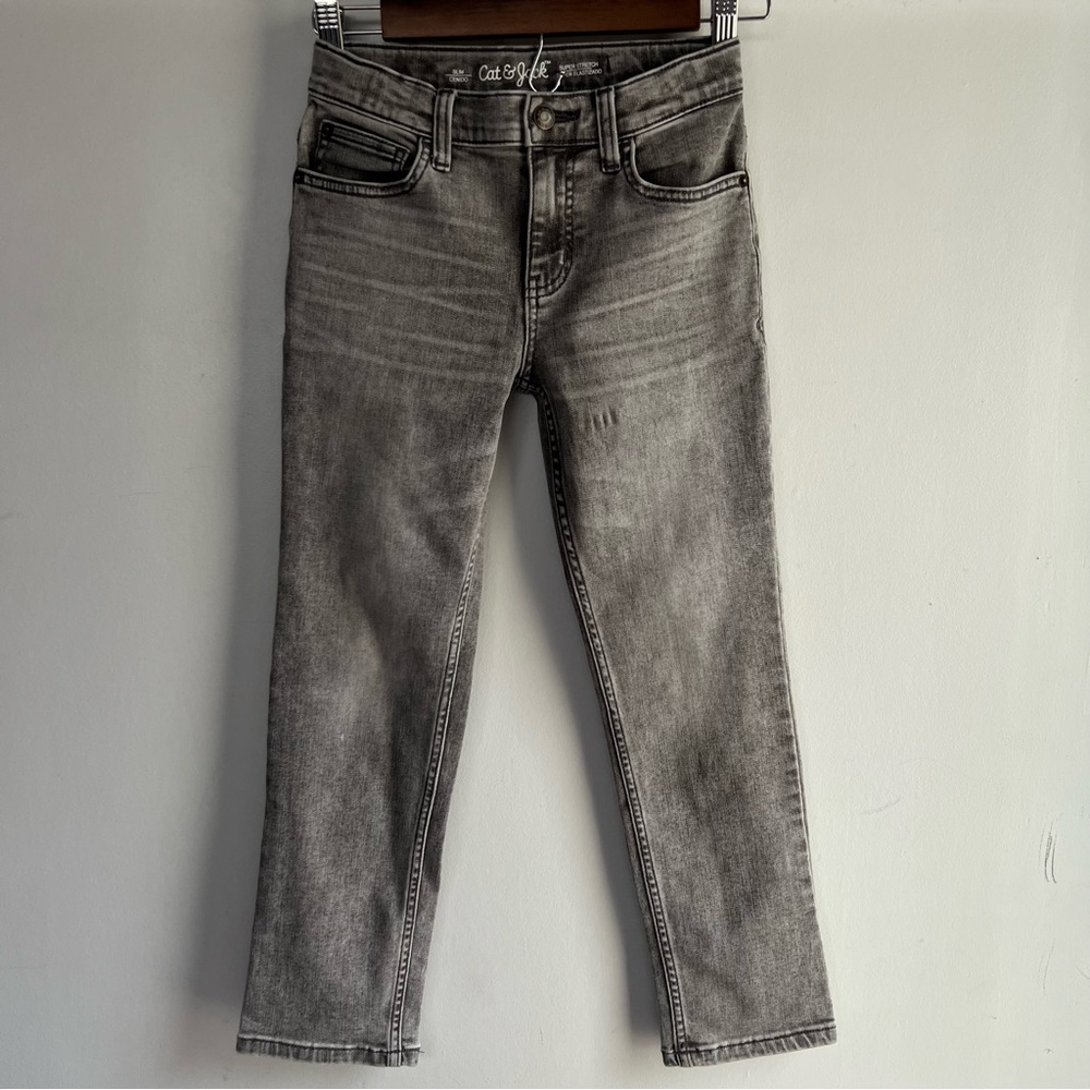 Cat & Jack Gray Washed Jeans